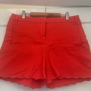 Red Anne Klein shorts
